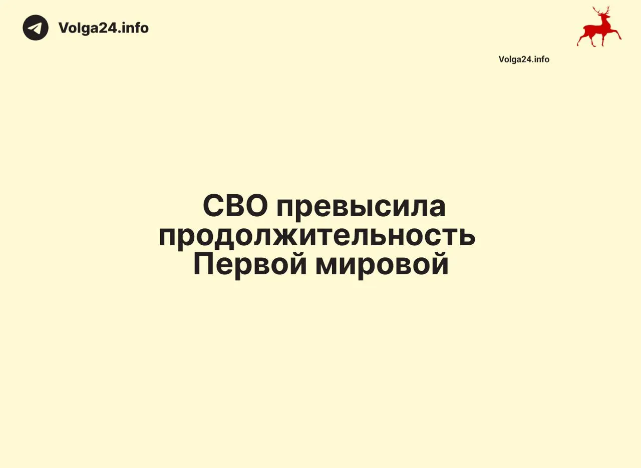 По состоянию на 11 июня 2026 года военное вторжение России в Украину длится 1569 дней — на один день больше, чем длилась Первая мировая война (1568 дней). Конфликт вошёл в число самых затяжных в современной истории страны.