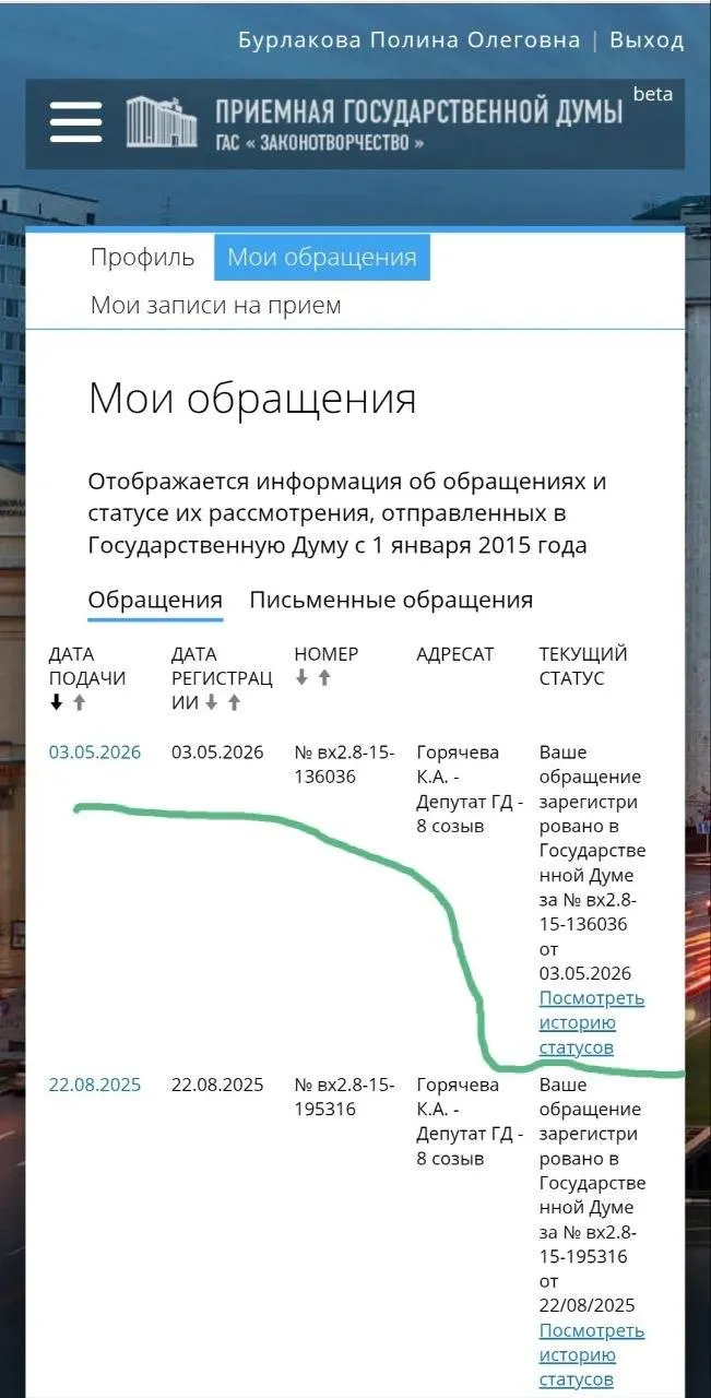 Юристка и активистка обратилась к депутатам с требованием ускорить внесение законопроектов об охранных ордерах и усилении ответственности полиции после того, как полгода прошли без законодательных шагов.