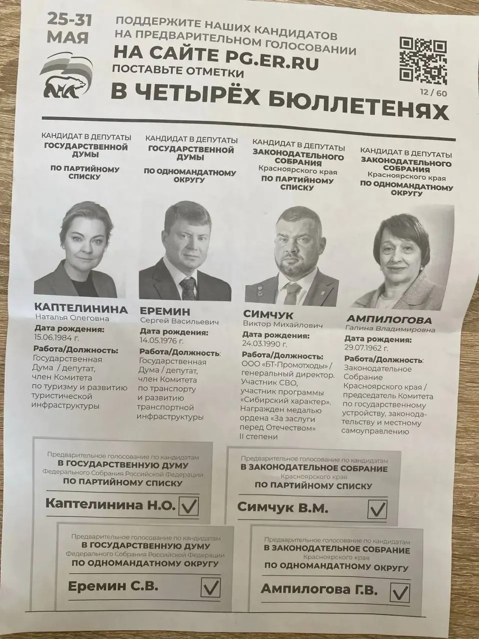 По сообщениям из нескольких регионов, администрации и местные руководители рассылают указания и списки кандидатов, требуют от сотрудников и мобилизованных принять участие в праймериз «ЕР» и присылать отчёты о голосовании.