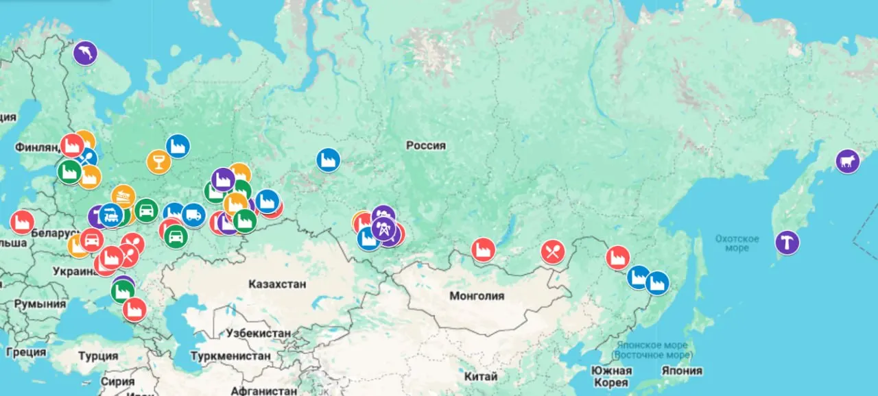 Команда проекта составила интерактивную карту остановок производств, массовых увольнений, задержек зарплат и сокращений графика — с начала 2026 года число случаев выросло по сравнению с прошлым годом, проблемы отмечены от Калининграда до Камчатки.